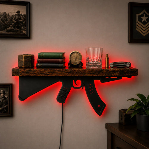 Battle Glow LED Wall Shelf